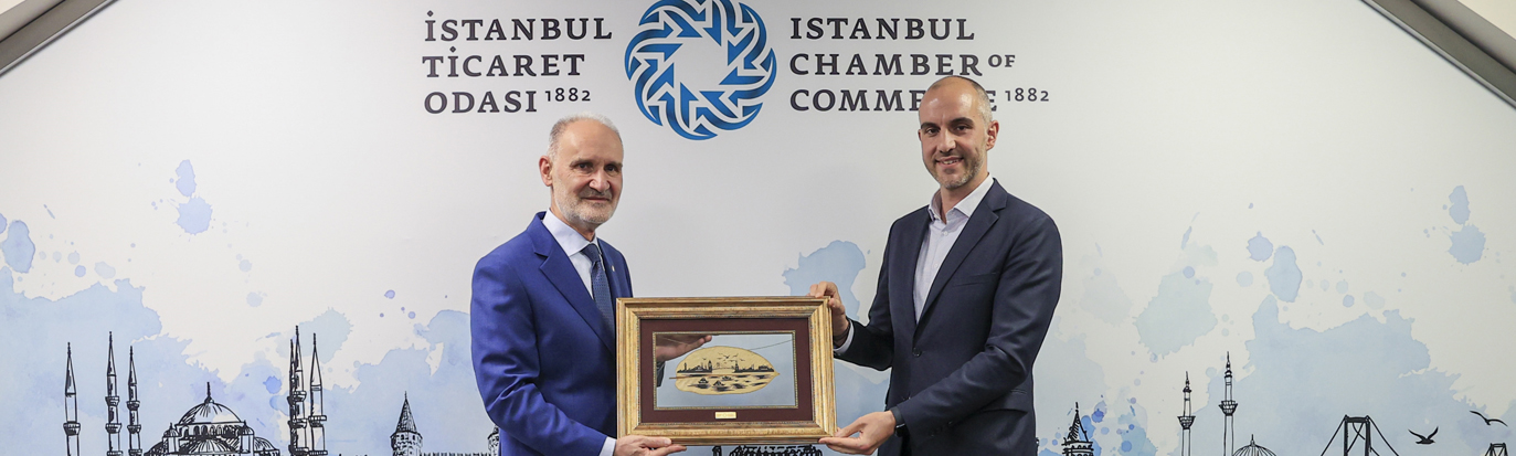 Hannover Büyükşehir Belediye Başkanı Belit Onay, İTO’yu ziyaret etti