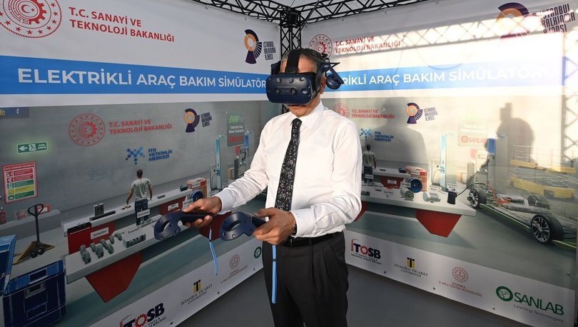 Vali Yerlikaya, geleceğin araçlarının bakım simülatörünü test etti