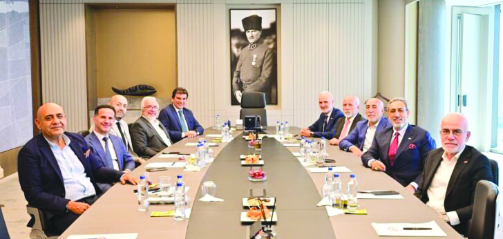 İTO YÖNETİMİ’NDEN OYAK GENEL MÜDÜRÜ MURAT YALÇINTAŞ’A  HAYIRLI OLSUN ZİYARETİ