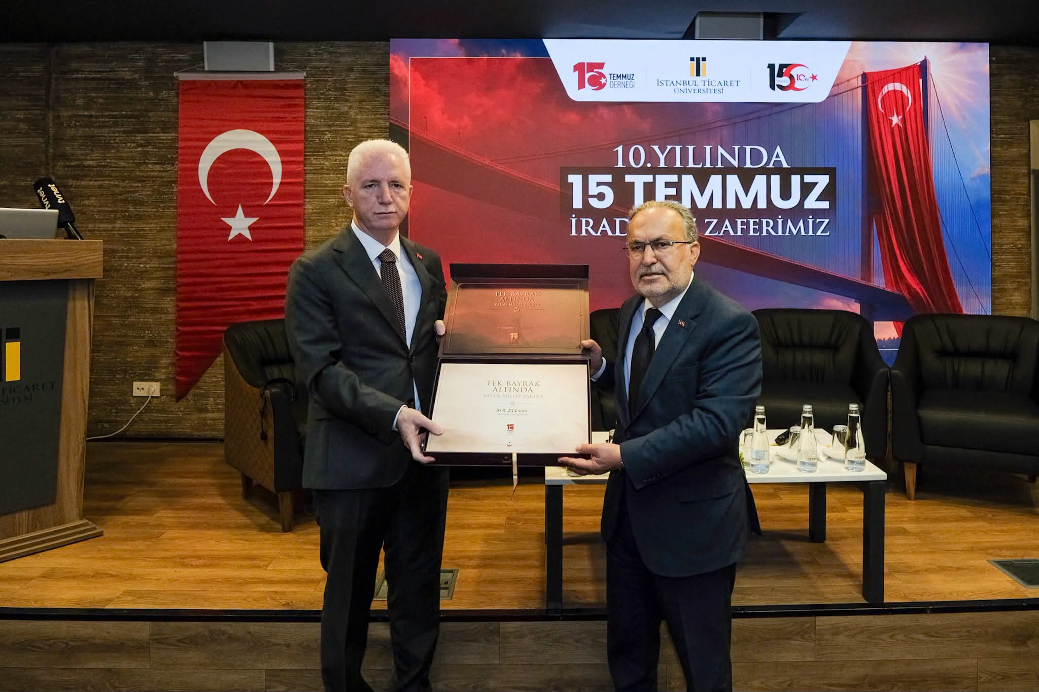 İrademiz, Zaferimiz” başlıklı panel  Sadabad Kampüsü Sütlüce’de gerçekleştirildi.