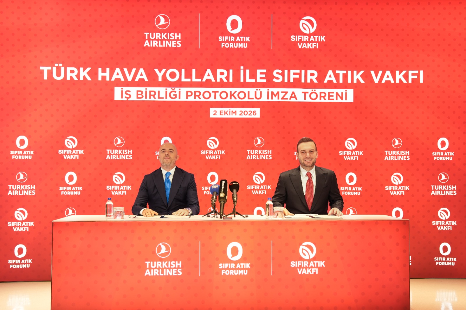 Sıfır Atık Vakfı ile Türk Hava Yolları arasında sürdürülebilir havacılık için stratejik iş birliği